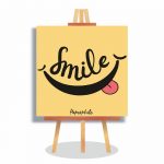 Buy Smile mini canva online