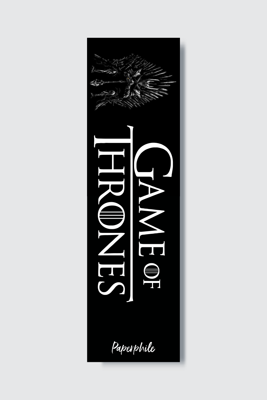 Game Of Thrones Bookmark